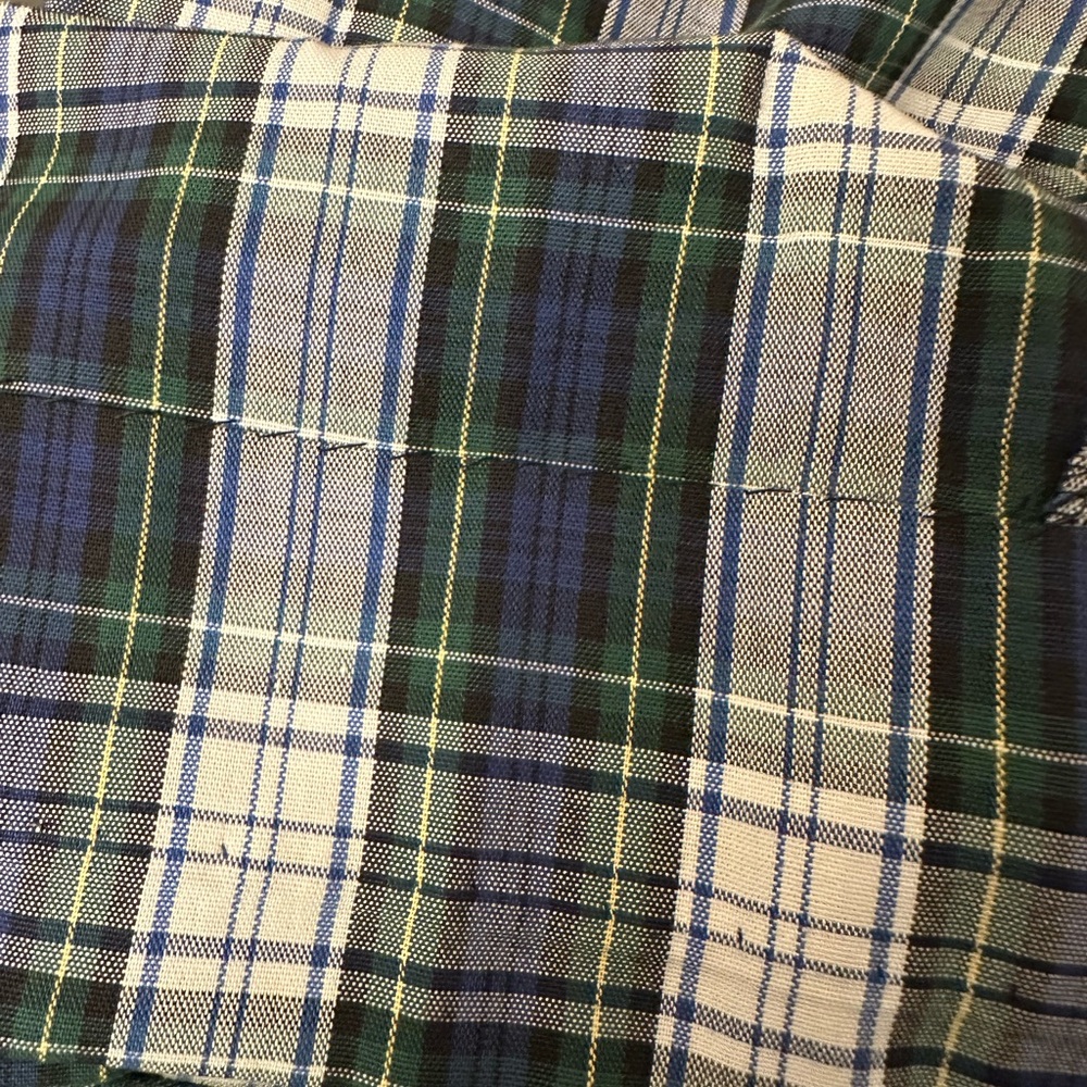 Plaid Pleated Skirt 90s vintage school uniform - Picture 5 of 5
